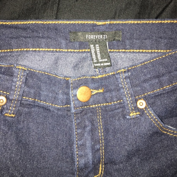 Dark blue skinny jeans - Picture 3 of 4